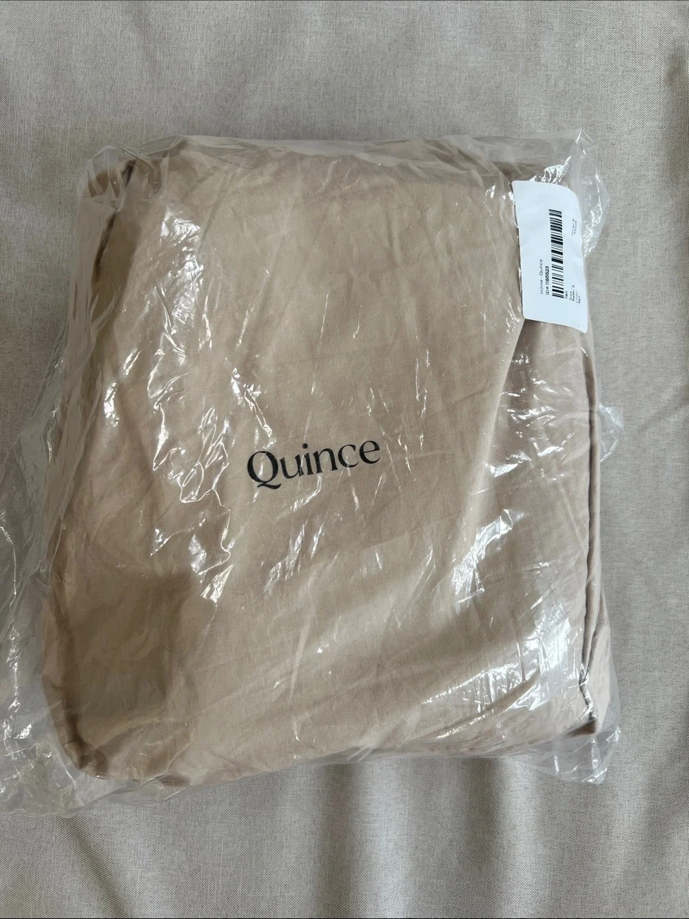 Quince Organic Luxe Honeycomb Duvet Cover Set Twin